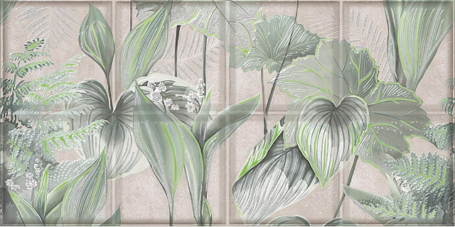 Панно 63.0*63.0 Maiolica Crema(2 шт)